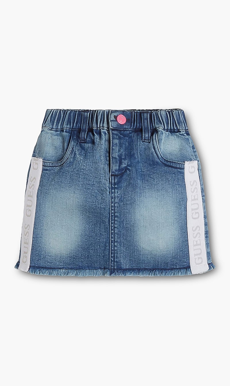 

Denim Mini Skirt, Blue