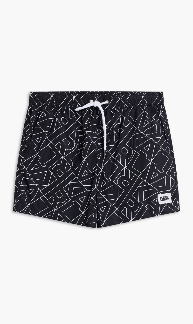 

Karl Lagerfeld Black Medium Boardshort for Men | The Deal Outlet