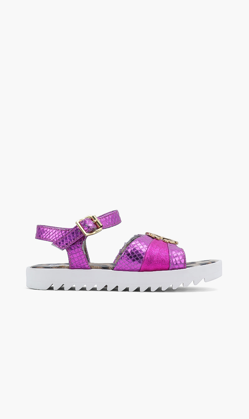 

Glossy Turchese Sandals