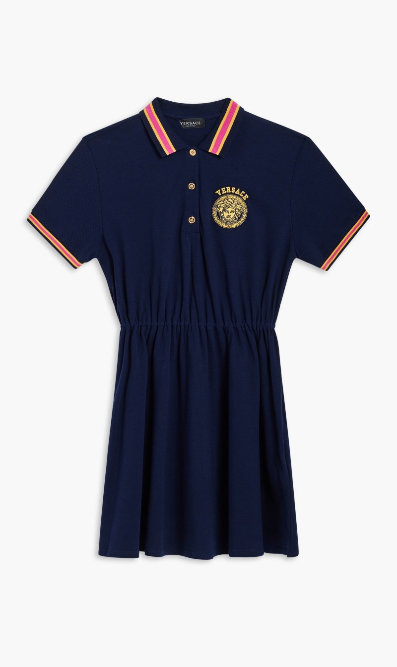 

Versace Blue Dress for Kids | The Deal Outlet