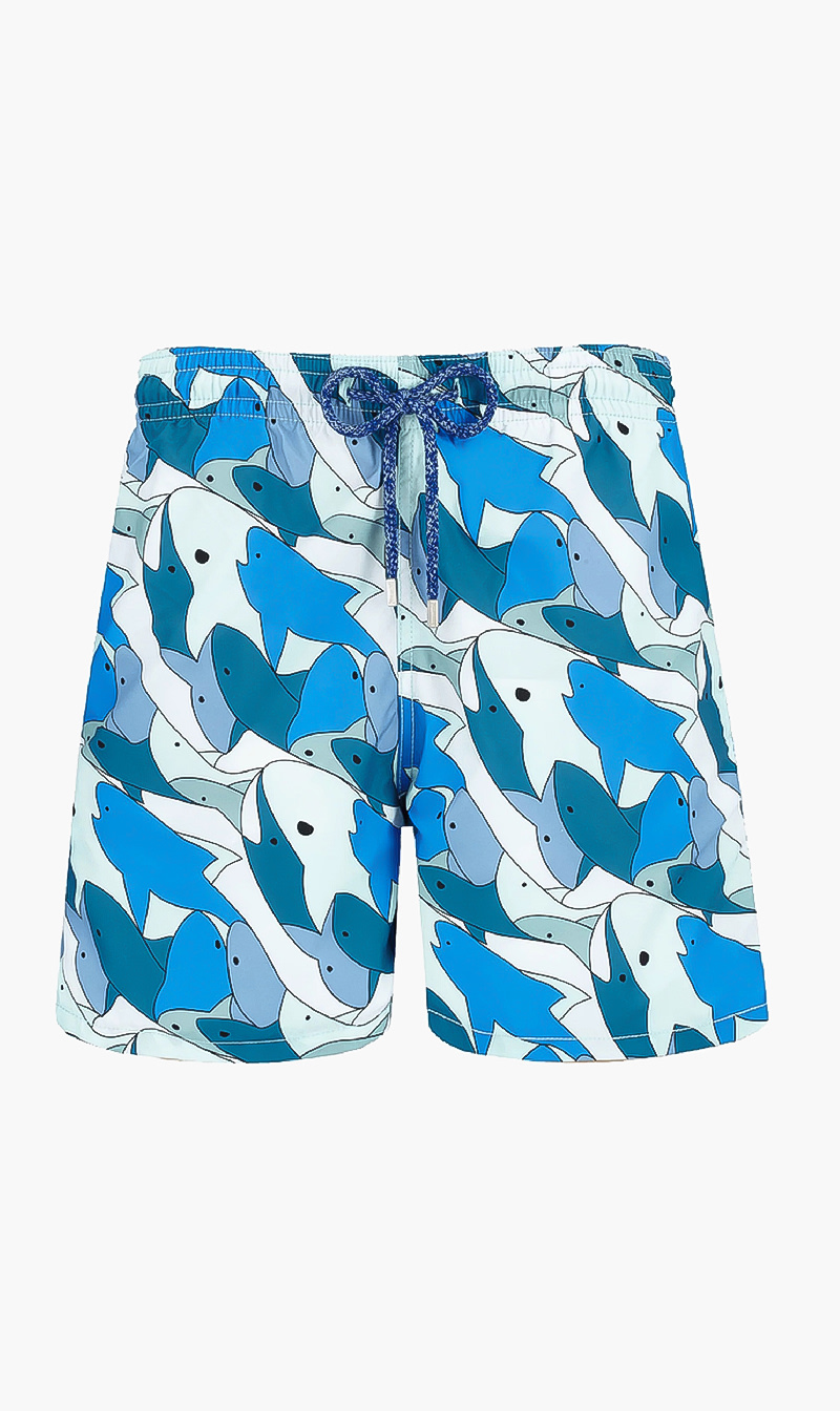 

Vilebrequin Blue Printed Swimshorts for Men | The Deal Outlet