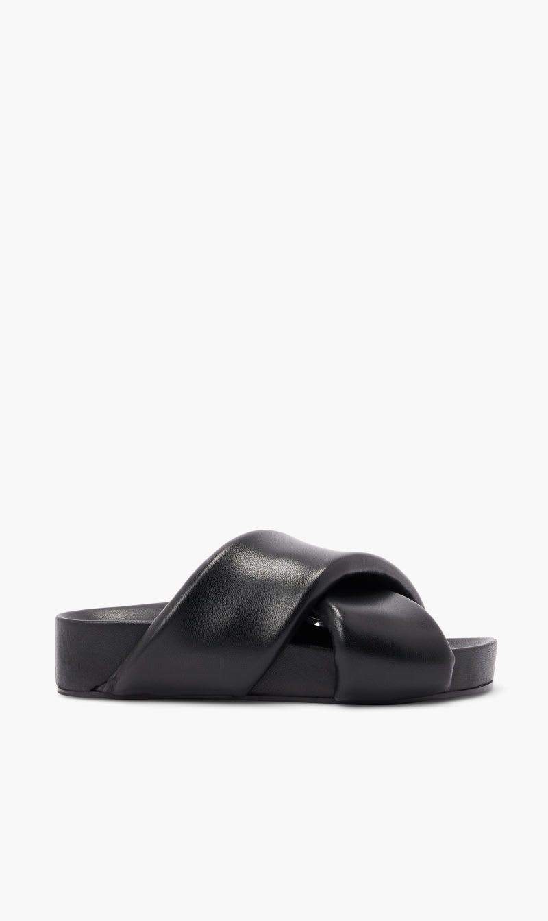 

Jil Sander Black Sandals Nappa Setanil for Women | The Deal Outlet