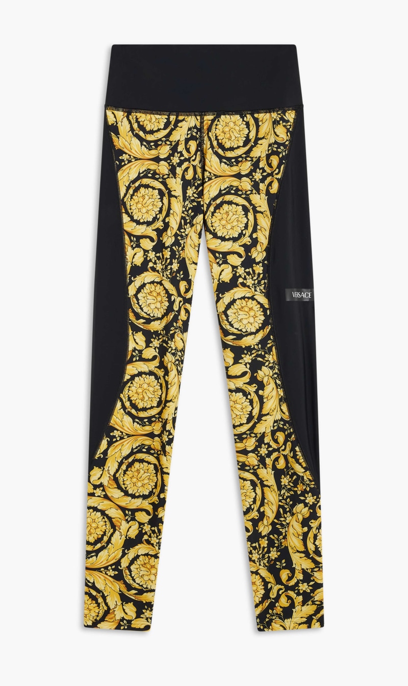 

Leggings Lycra Race Baroque Print+lycra Sensitive Move Veaq, Black