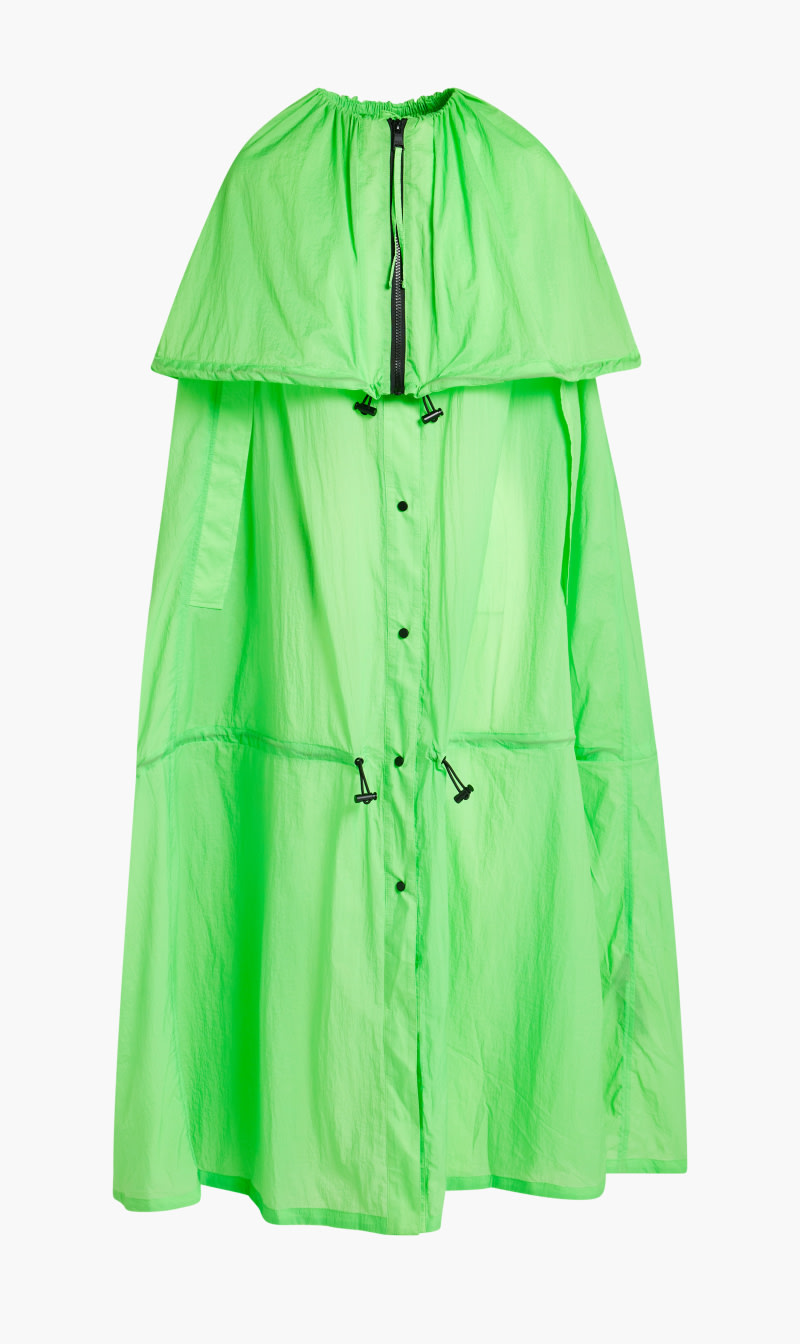 

Karl Lagerfeld Green Hun's Pick Voluminous Raincoat for Women | The Deal Outlet