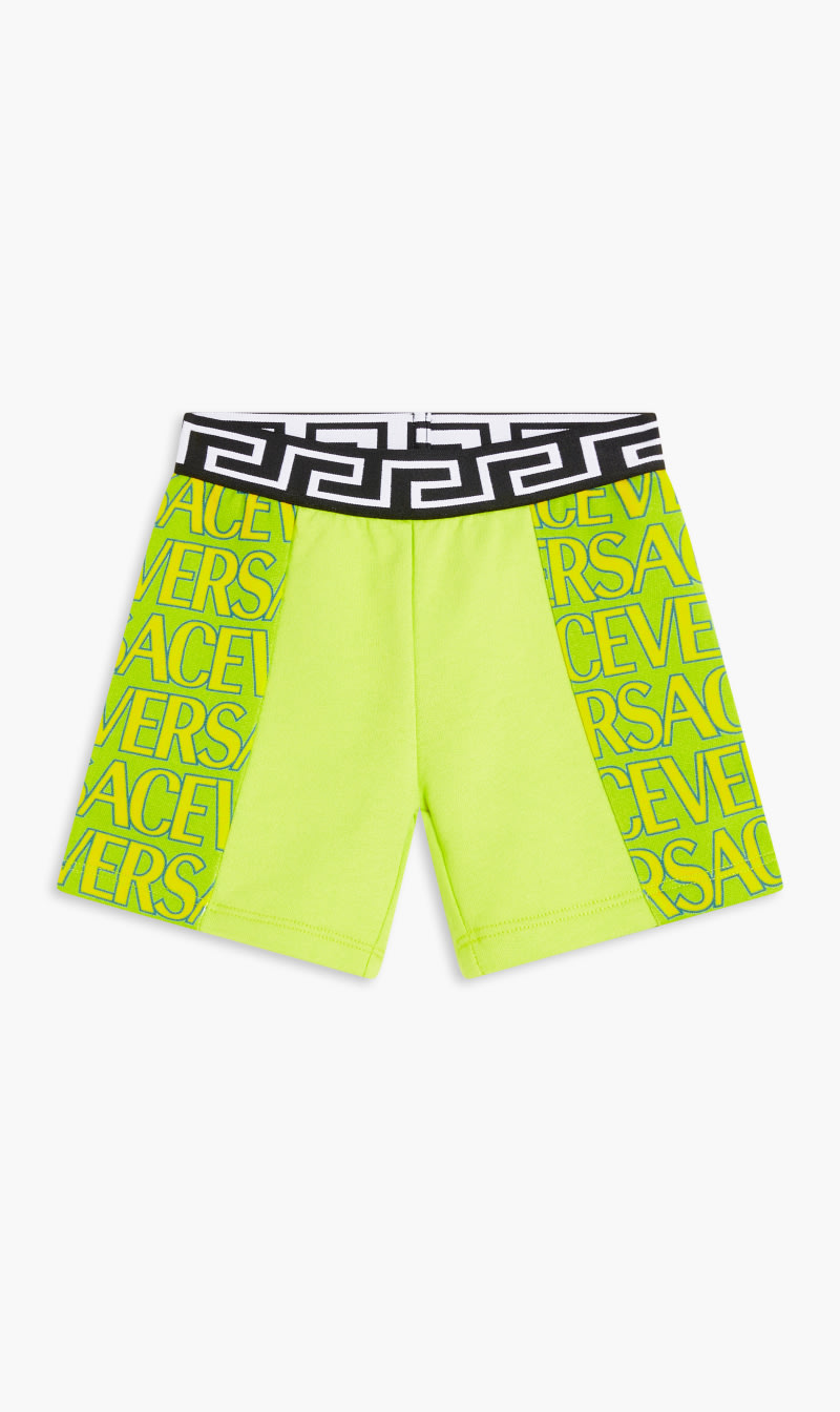 

Versace Green Short for Kids | The Deal Outlet