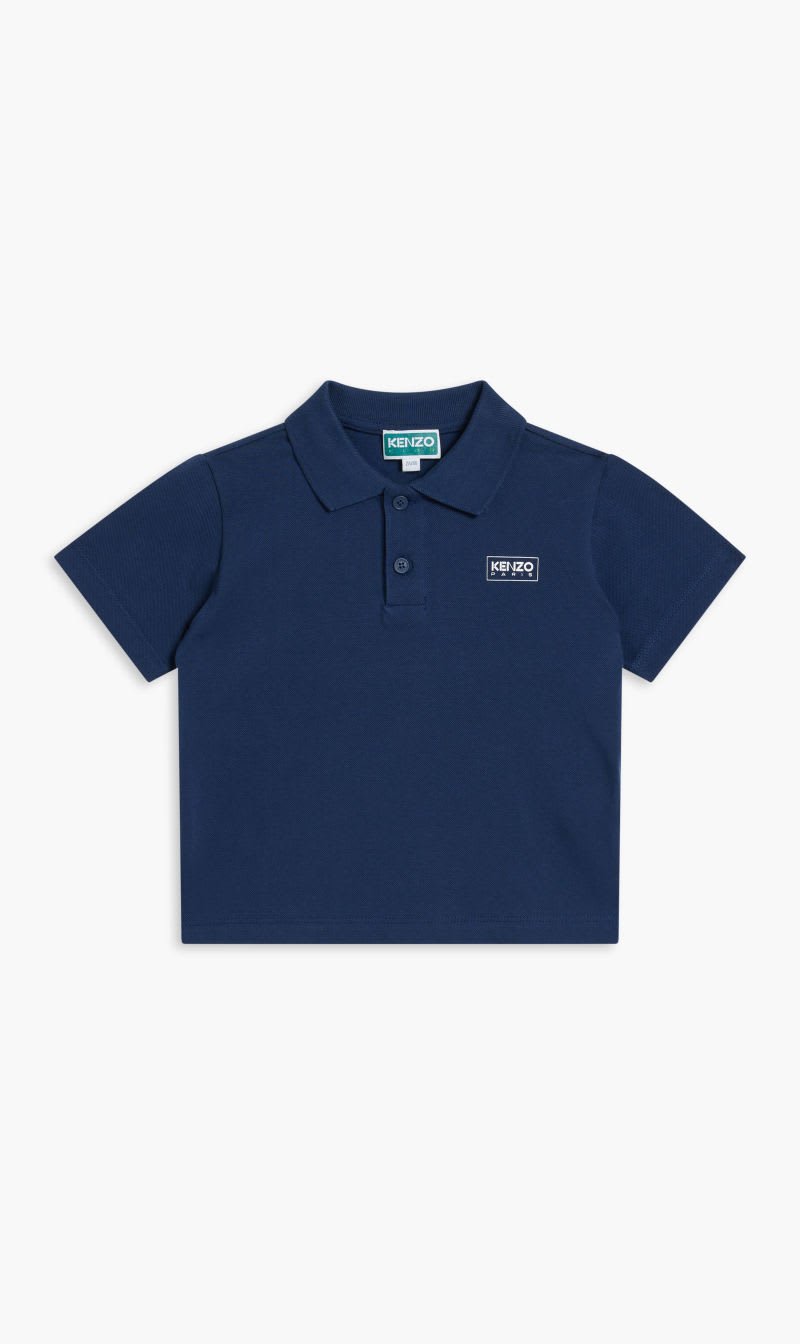 

Kenzo Blue Short Sleeve Polo for Boys | The Deal Outlet