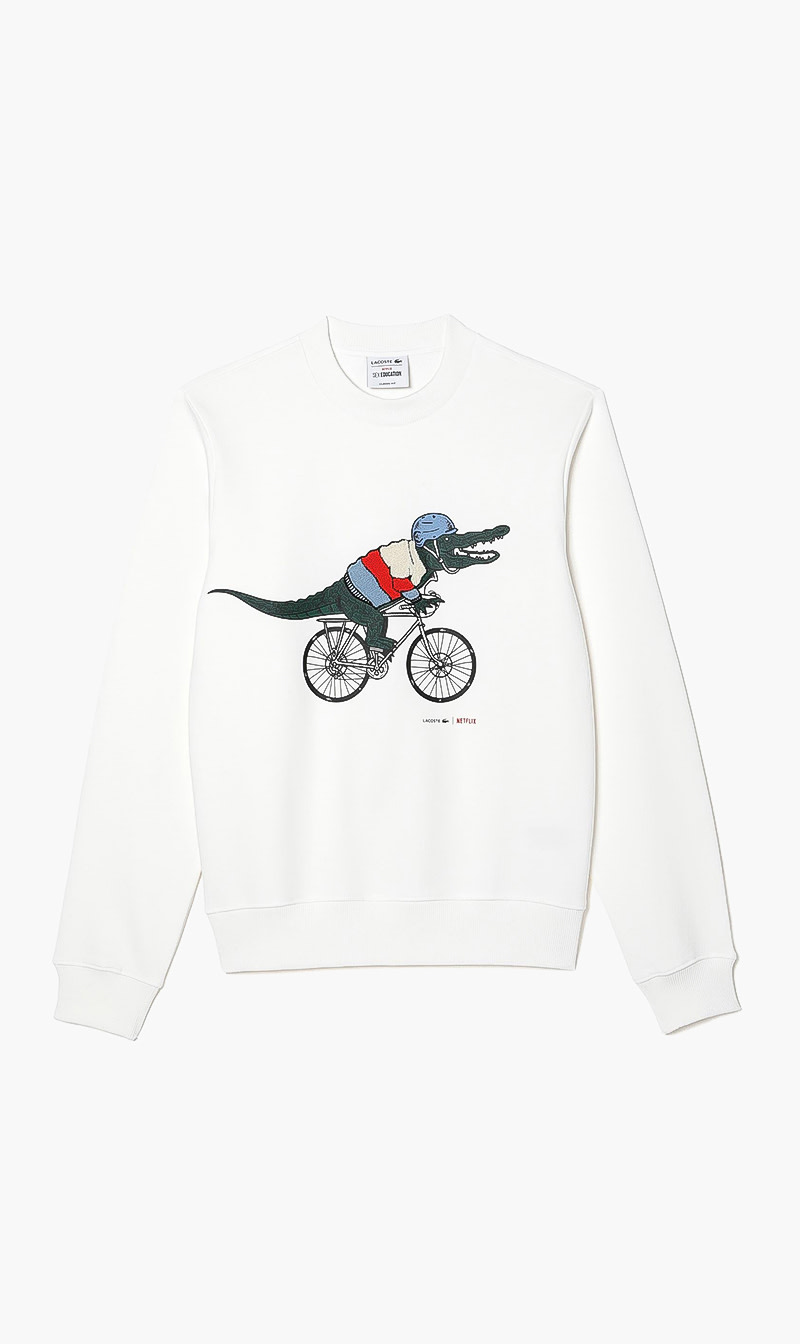 

Classic Fit Sweatshirt, White