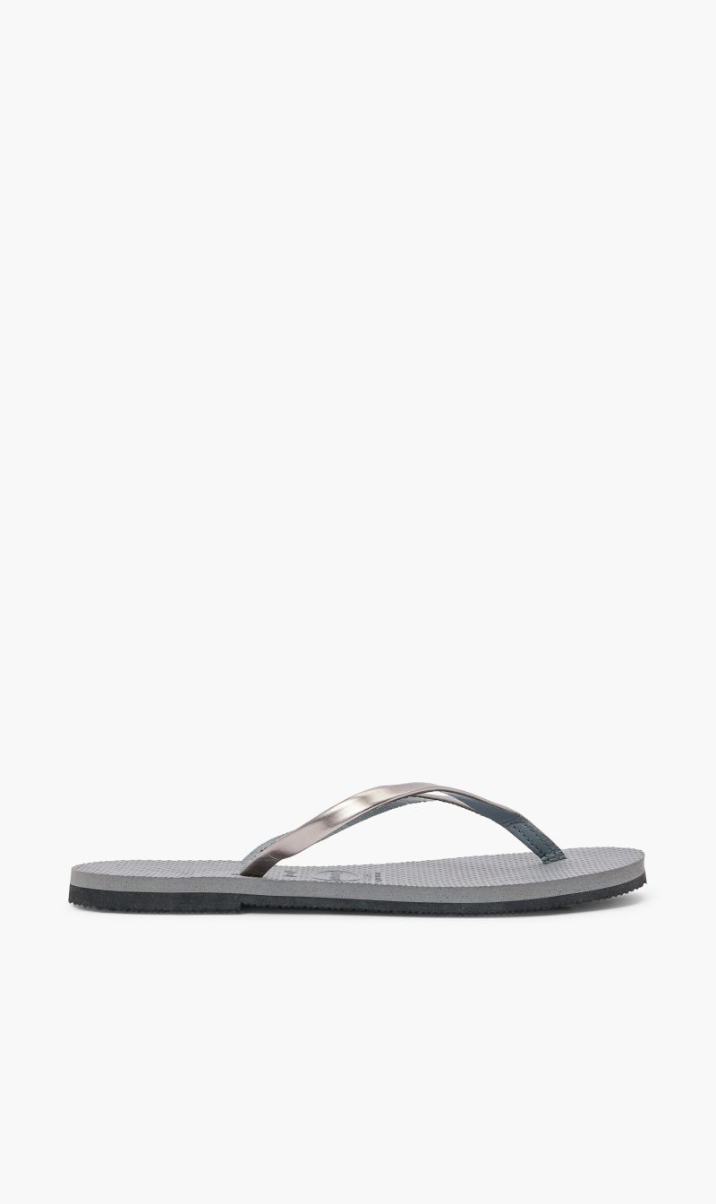 

Havaianas Grey Hav You Metallic-sand Grey/light Golden for Women | The Deal Outlet