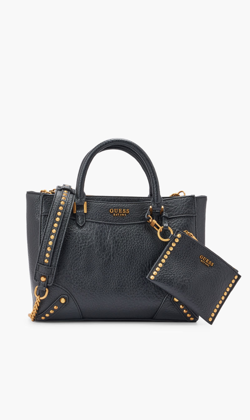 

Guess Black Clelia Girlfriend Satchel for Women | The Deal Outlet