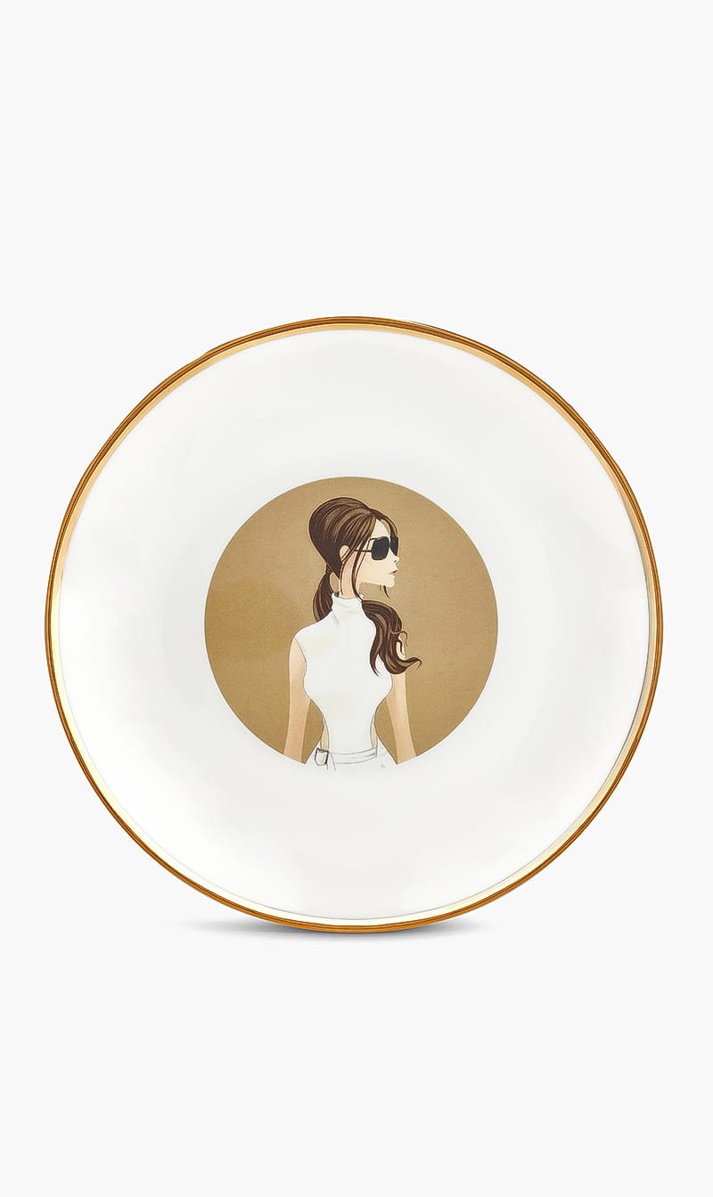 

Who icons victoria dessert plate 21 cm | the deal outlet, Brown