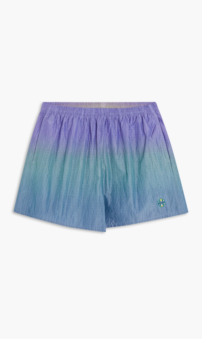 

Tory Burch Purple Tory Sport Ripstop Gradient Drawstring Short for Women | The Deal Outlet