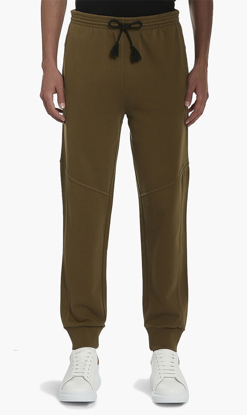 

Cotton Track Pants, Brown