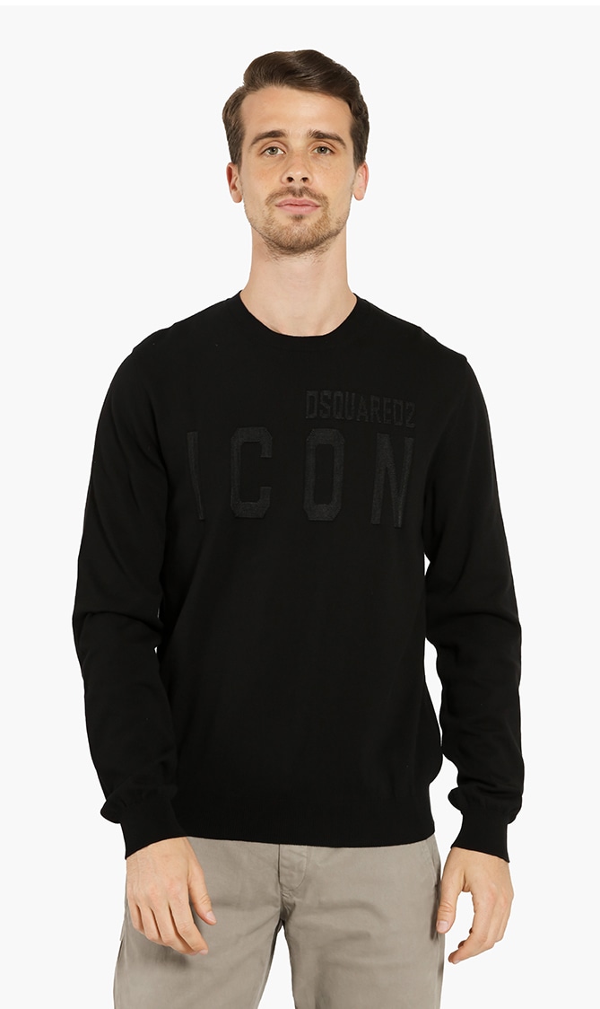 

Dsquared2 Logo Crew-neck Sweater