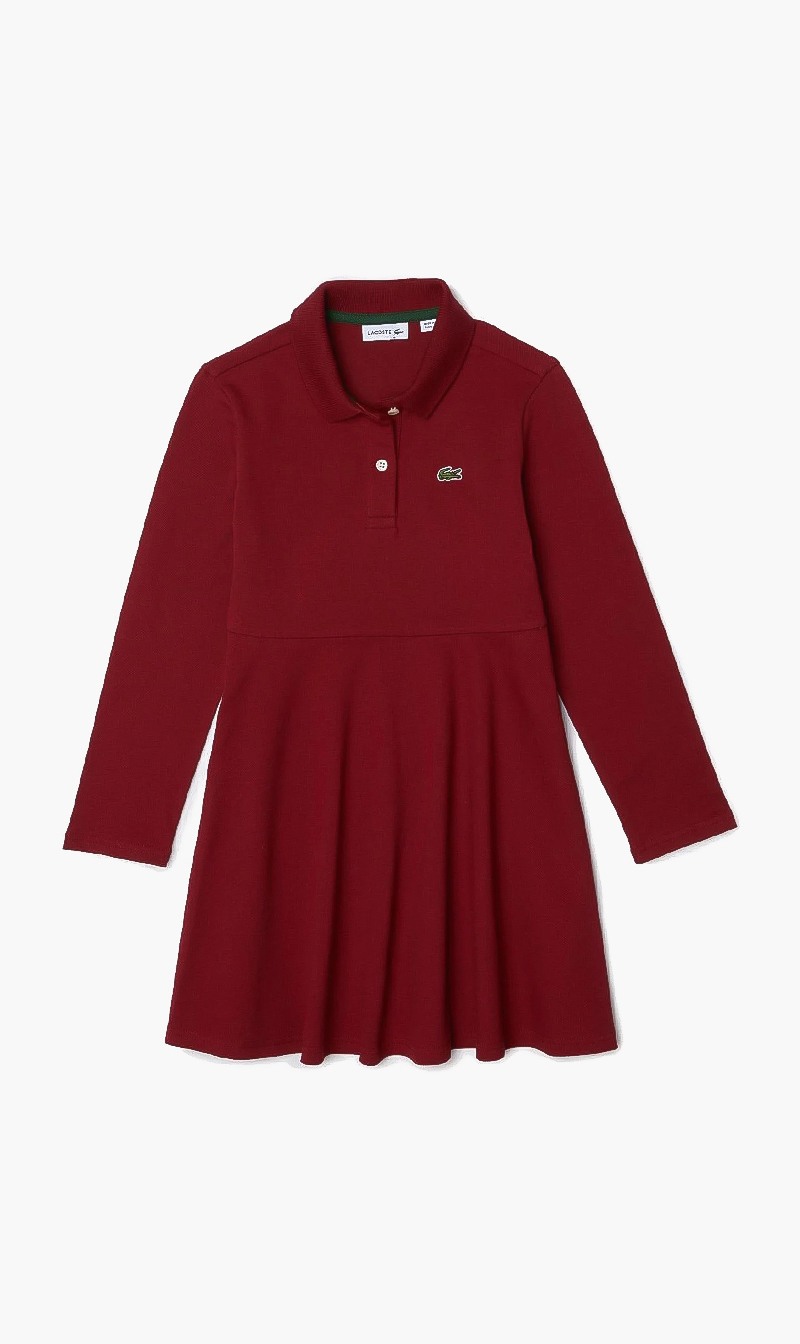 

Casual Midi Dress, Red