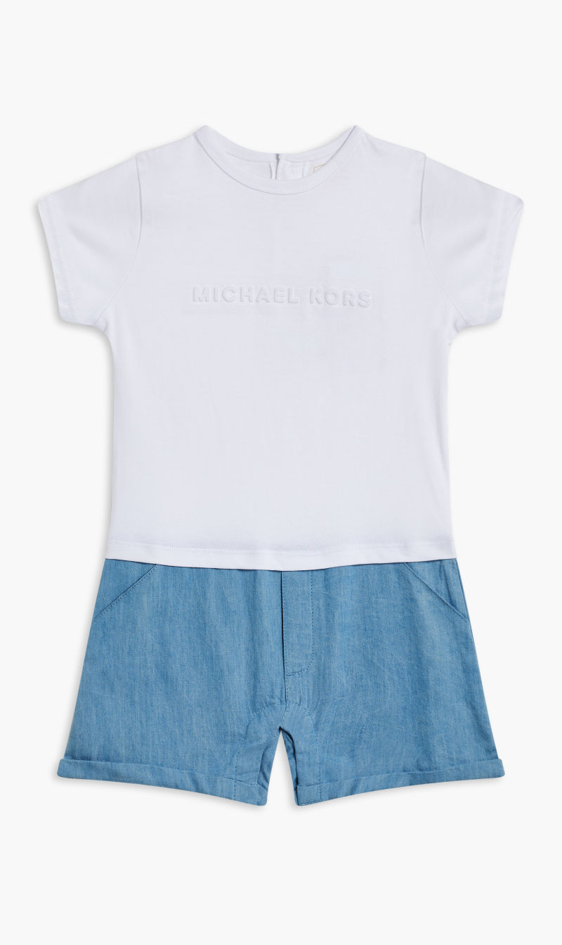 

Michael Kors White Short All In One | The Deal Outlet