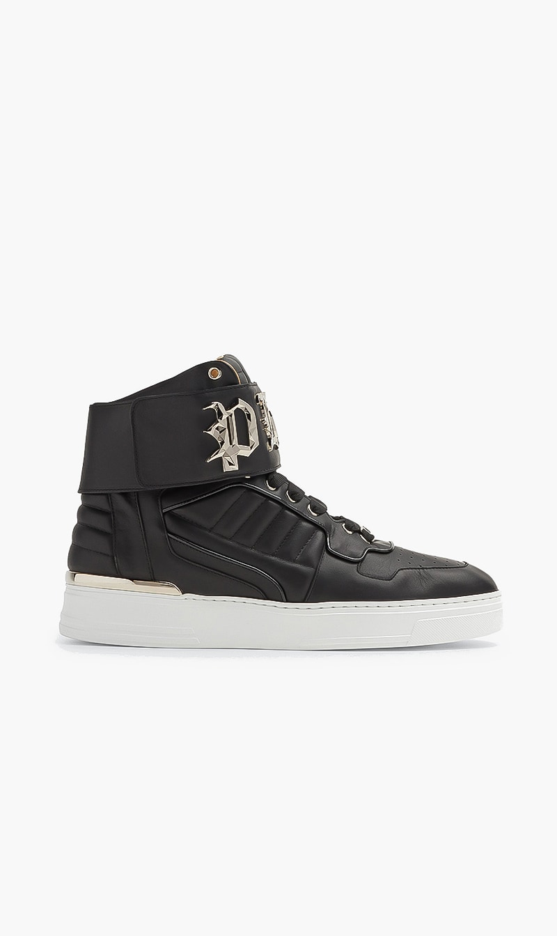 

Philipp Plein Black Hi-top Sneakers Gothic Plein for Men | The Deal Outlet