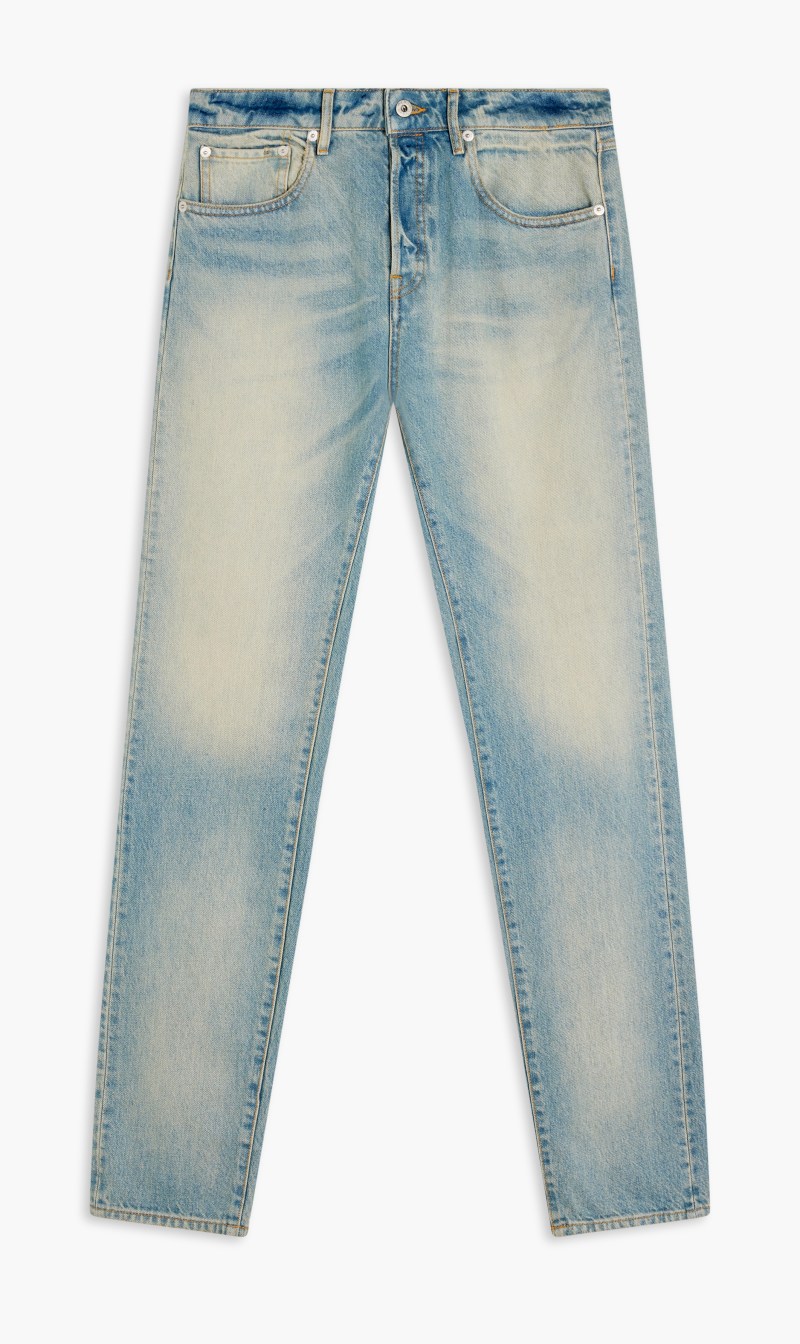 

Kenzo Blue Stone Bleach Dirty Bara Slim J for Men | The Deal Outlet