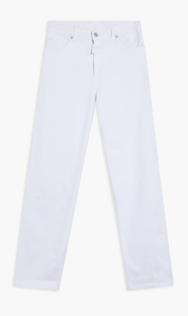 

Dsquared2 White Pants 5 Pockets for Women | The Deal Outlet