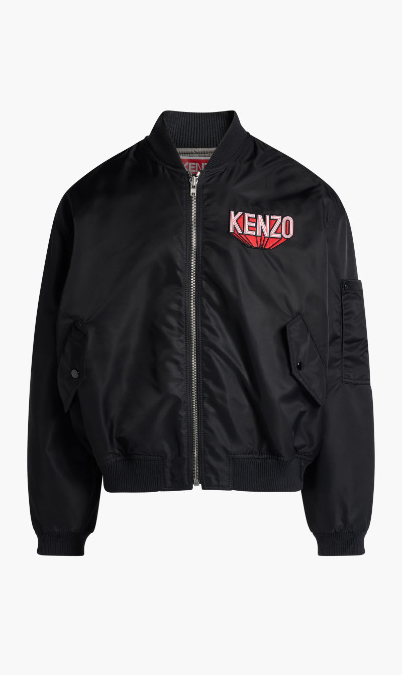 

Kenzo Black Kenzo 3d Flight Bomber for Men | The Deal Outlet