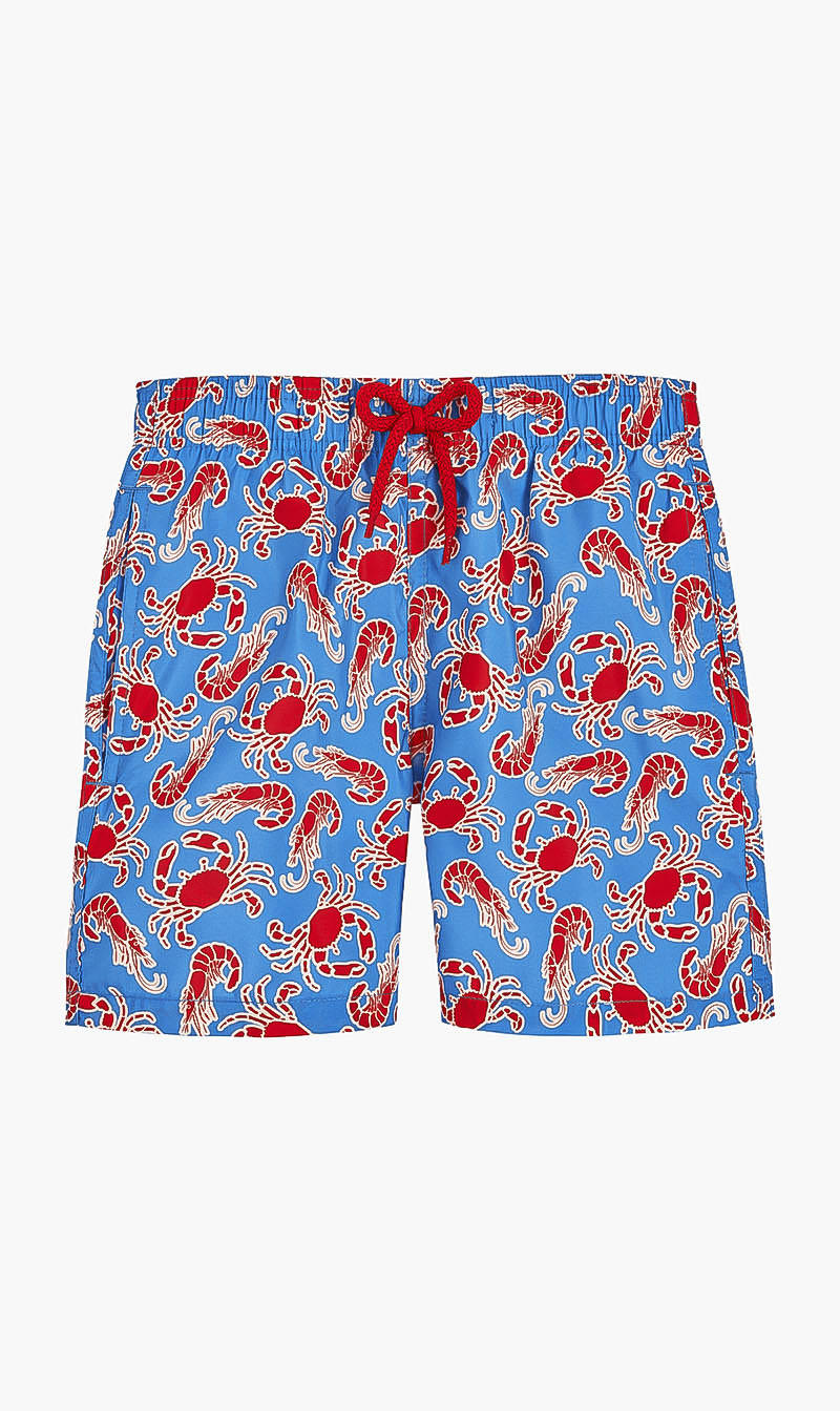 

Vilebrequin Red Crab Printed Swim Shorts for Men | The Deal Outlet