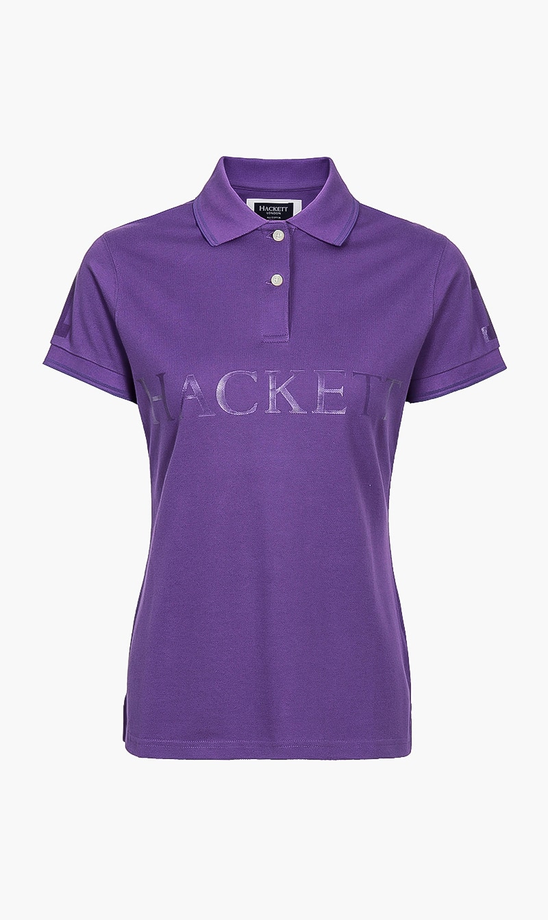 

Hackett london classic logo polo | the deal outlet, Purple