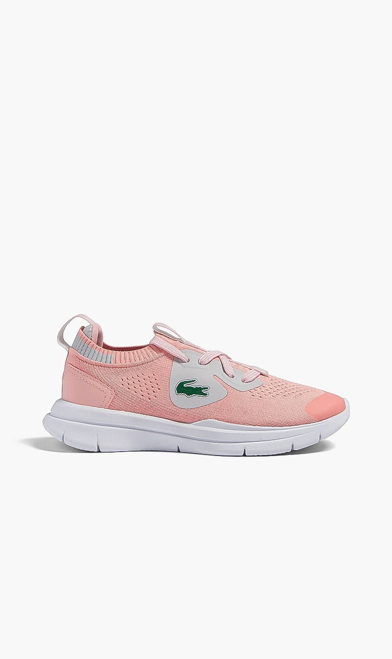 

Lacoste Pink Run Spin Knit Sneakers for Boys | The Deal Outlet