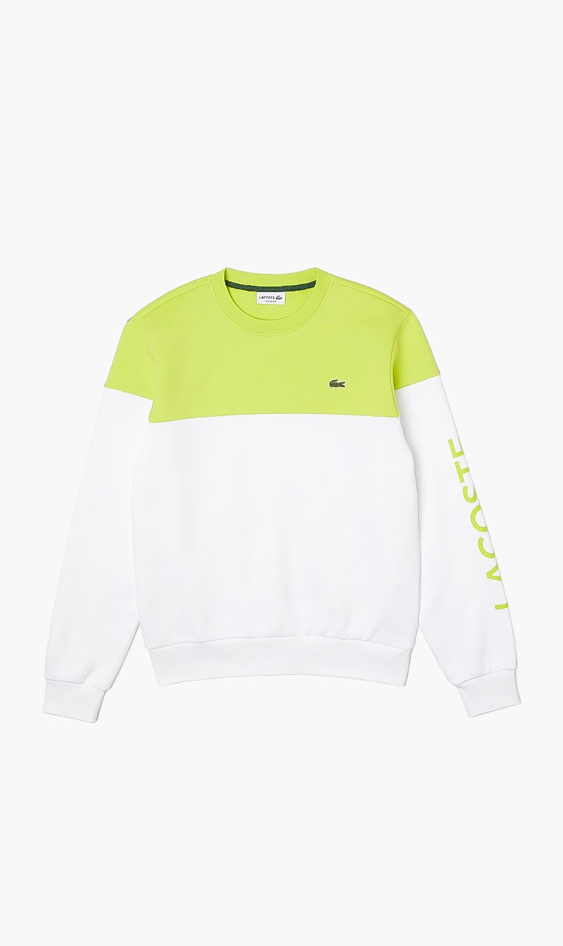 

Colorblock Logo Sweatshirt, White