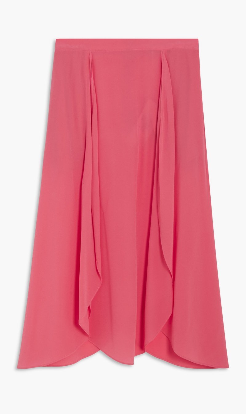 

Stella Mc Cartney Pink Skirt Crepe De Chine for Women | The Deal Outlet