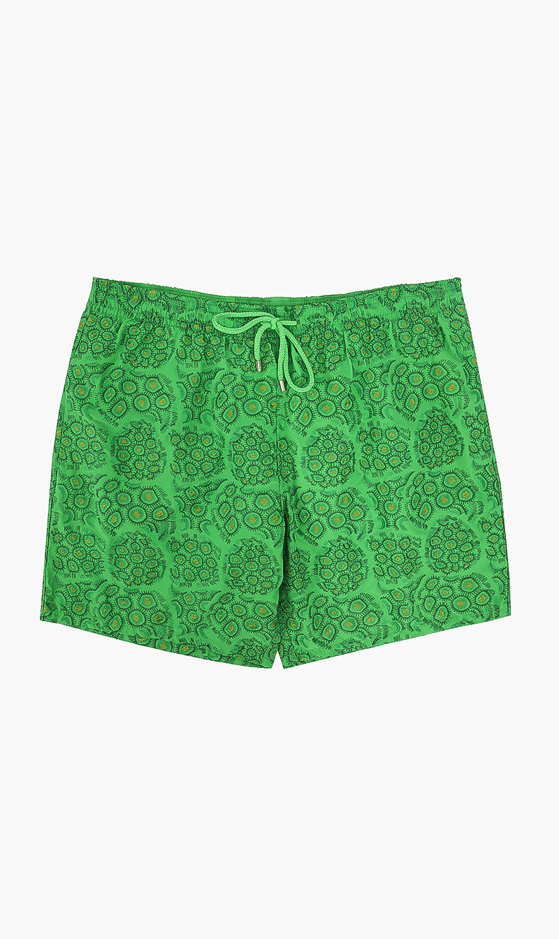 

Vilebrequin Green Printed Swimshorts for Men | The Deal Outlet