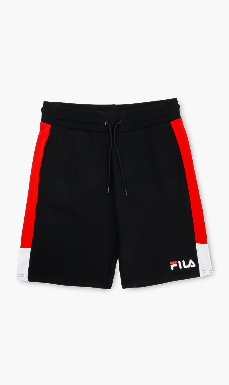 

Fila Black Color Blocked Short for Men | The Deal Outlet