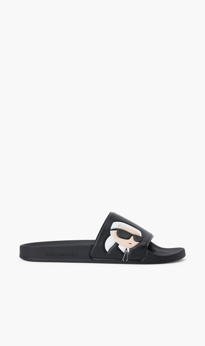 

Karl Lagerfeld Black Kondo-karl Nft Slide for Men | The Deal Outlet