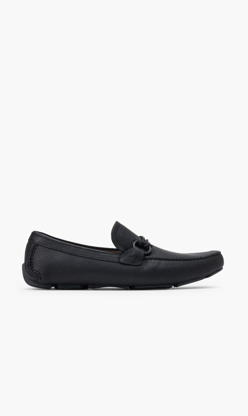 

Gancini Driver Moccasins, Black