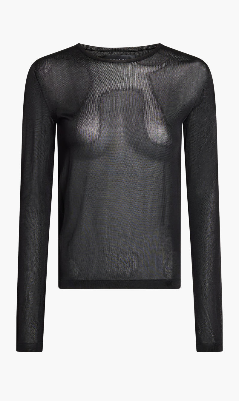 

Versace Black Knit Sweater Slashes Serie for Women | The Deal Outlet