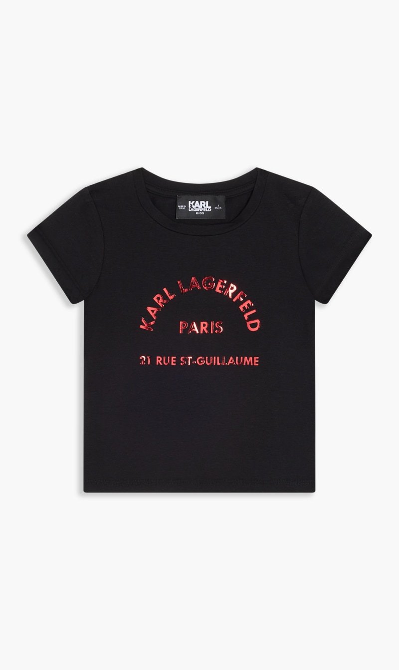 

Karl Lagerfeld Black Short Sleeves Tee-shirt for Kids | The Deal Outlet