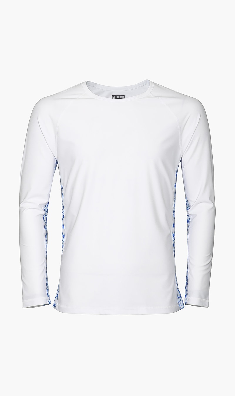 

Vilebrequin White Long Sleeves Rashguard for Men | The Deal Outlet