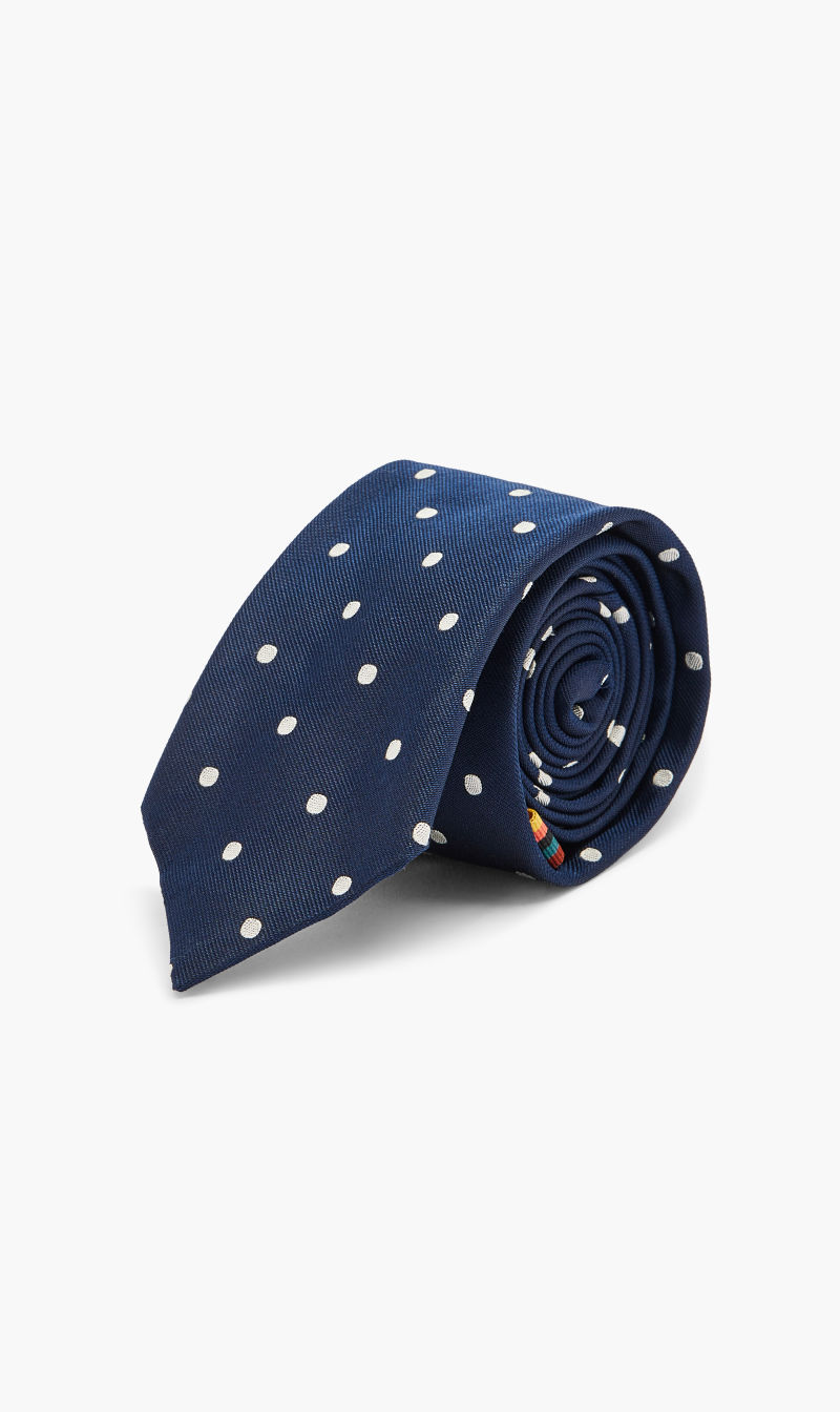 

Paul Smith Black Men Tie Narrow Spot for Men | The Deal Outlet