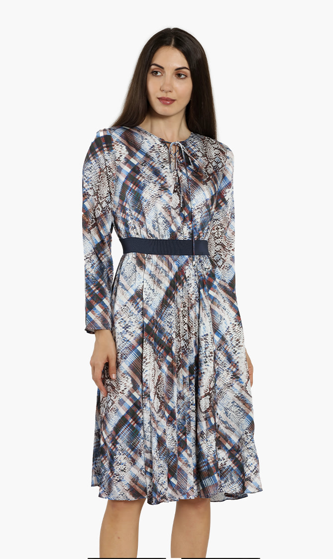 

Ted Baker Lilis Quartz Printed Midi Dress