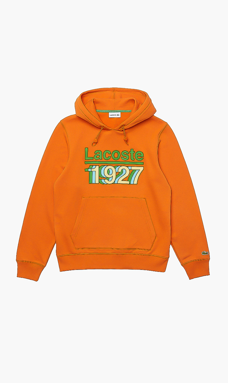 

Vintage Printed Fleece Sweatshirt, Orange