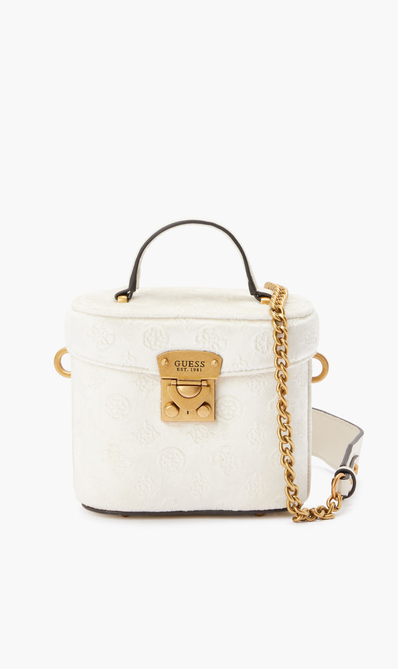 

Guess White Fynna Mini Cannister for Women | The Deal Outlet