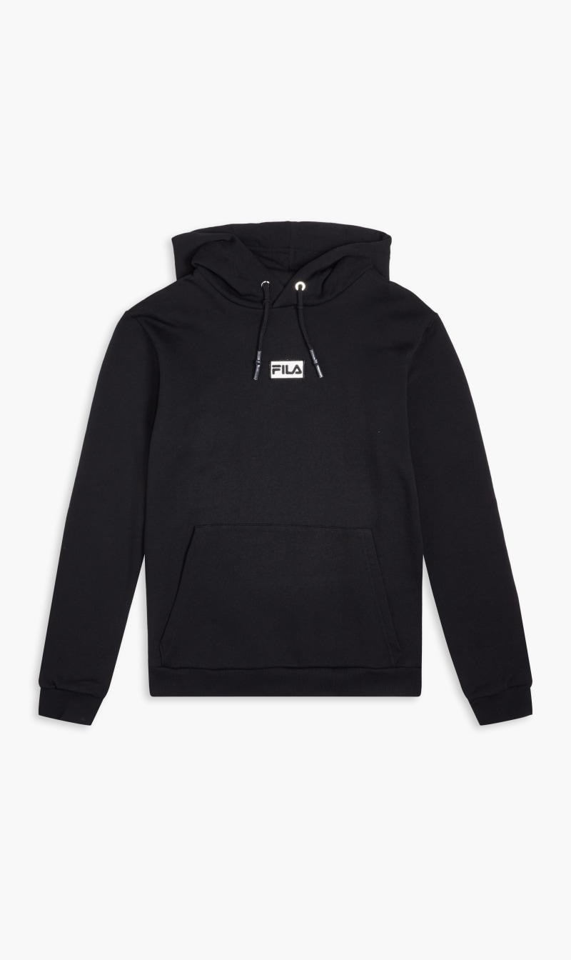 

Recycled Cotton Hoodie, Black