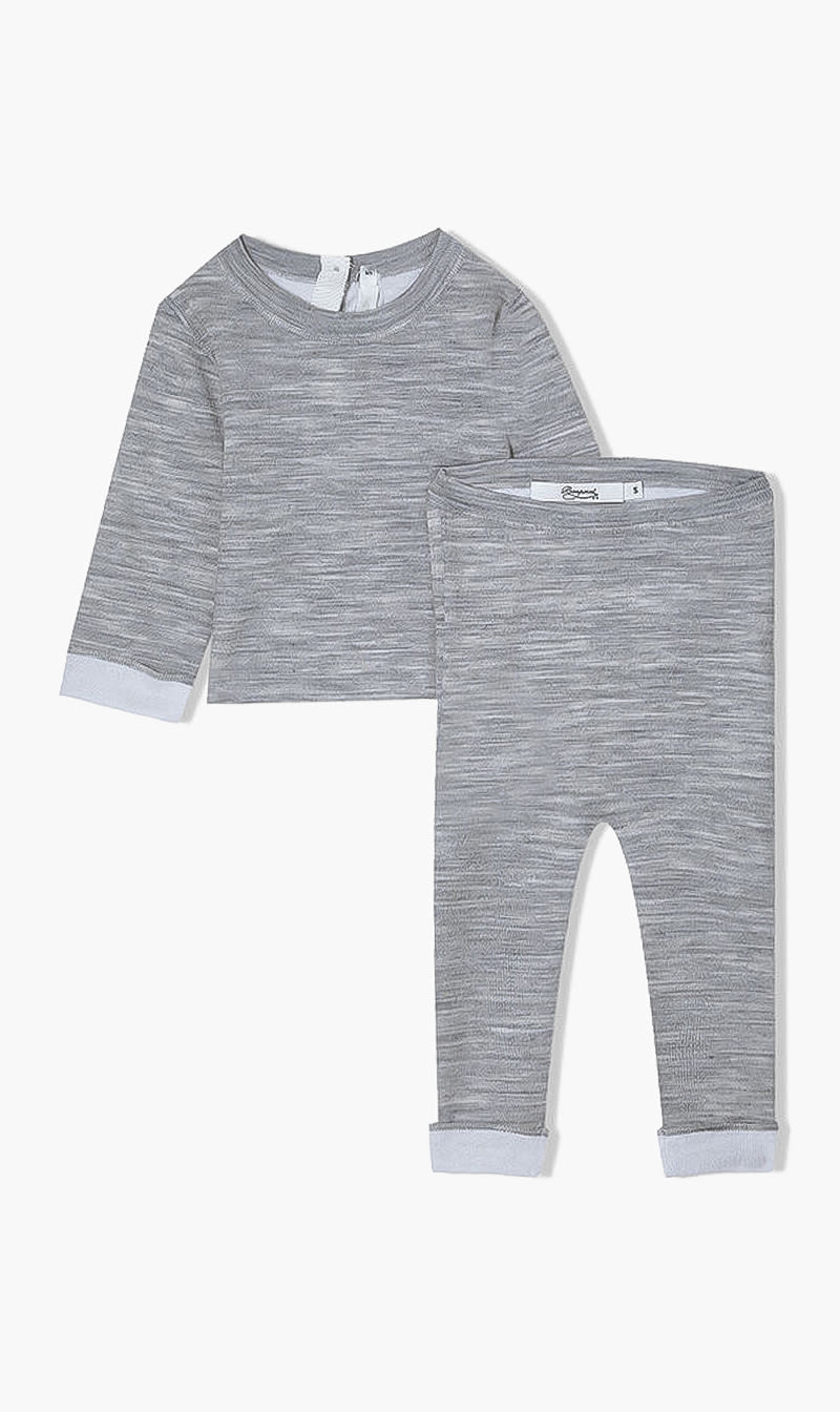 

Top & Pants Jersey Set, Grey