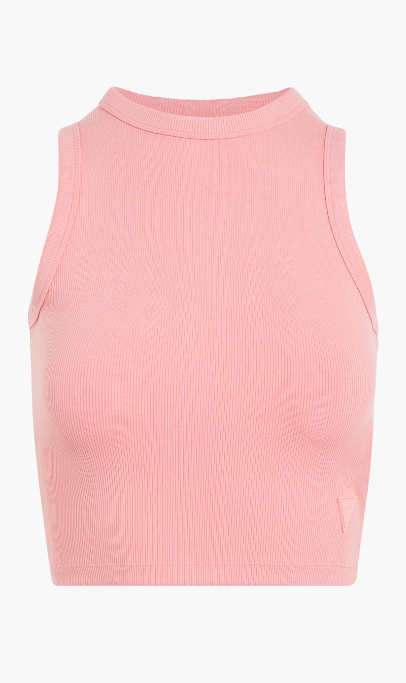 

Guess Pink Edie Smooth Tank Top for Women | The Deal Outlet