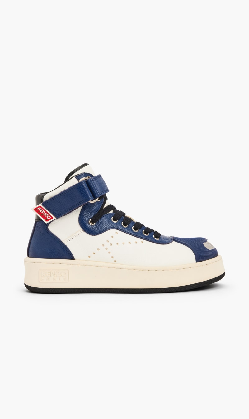 

Kenzo Blue Hoops High Top Sneakers for Men | The Deal Outlet