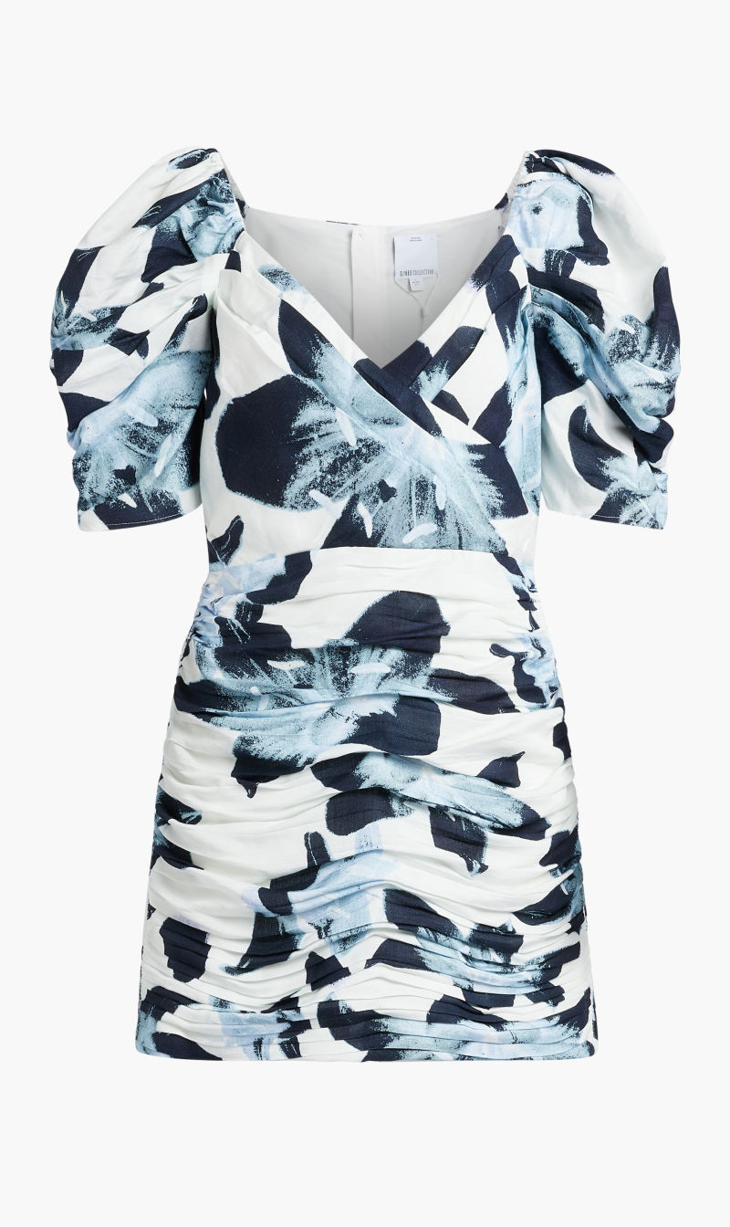 

Cmeo Collective Blue Ambient New Direction Dress for Women | The Deal Outlet