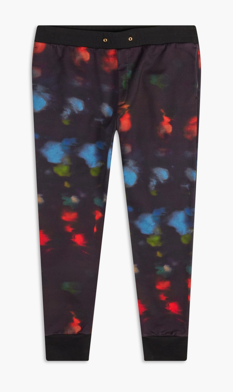 

Ink Spill Graphic Jogger, Multi-color