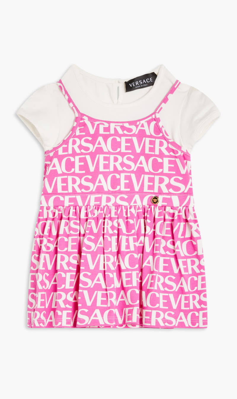 

Versace Multi-color Bg Dress 2 In 1 Jersey Ao Repeat Versace for Kids | The Deal Outlet