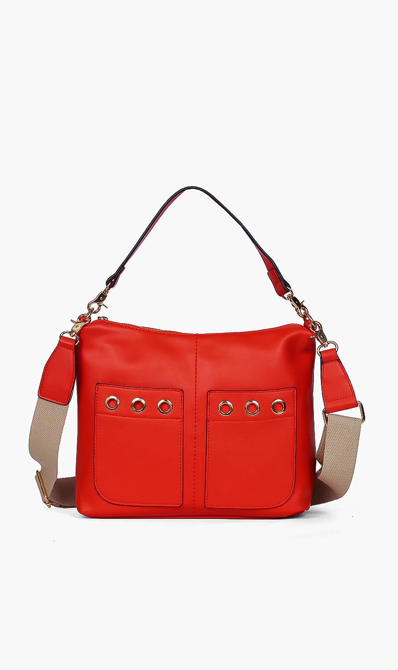 

Leather Bag, Red