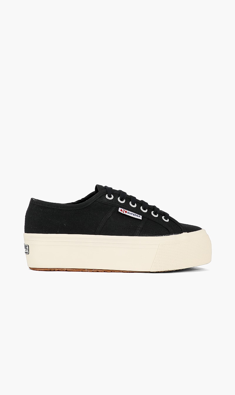 

Superga Beige Cotw Linea Platform Sneakers for Women | The Deal Outlet