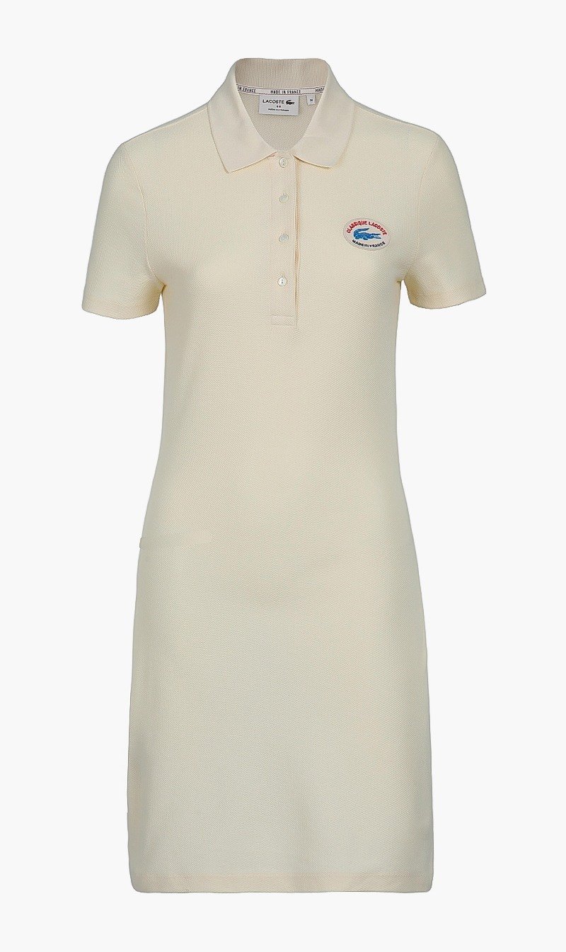 

Polo T- Shirt Dress, Beige