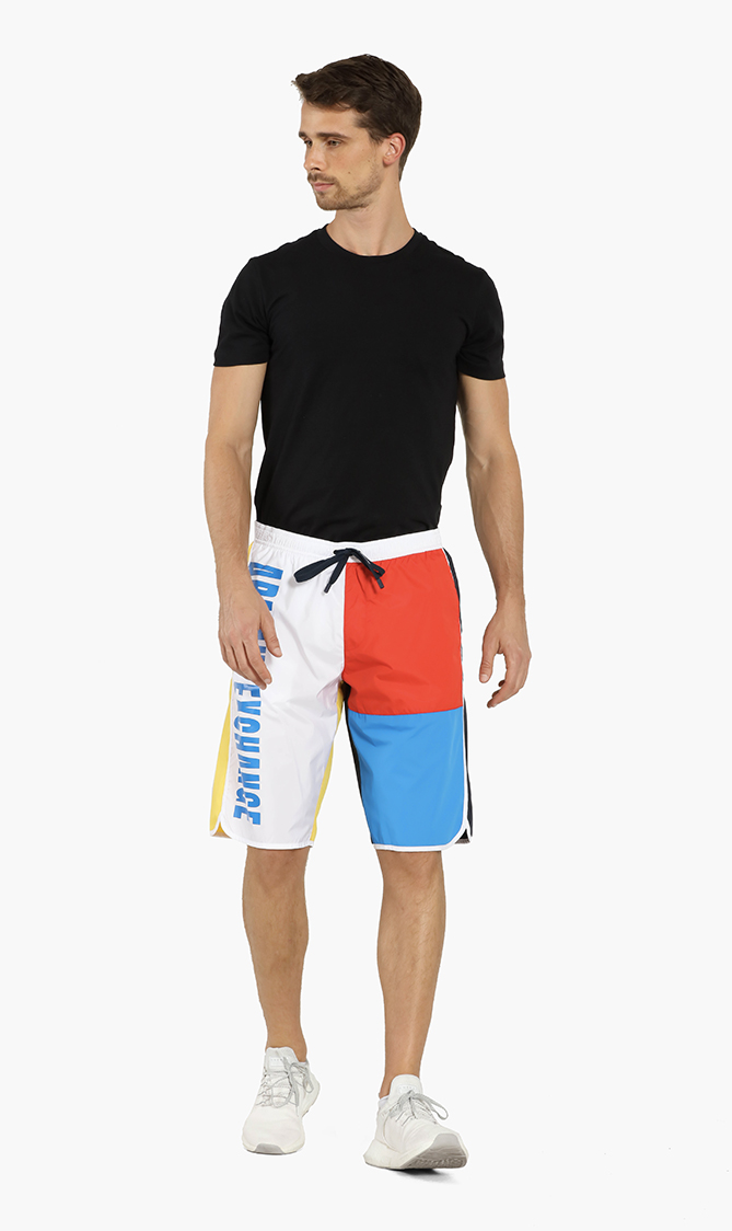 

Emporio Armani Colorblock Long Swim Shorts